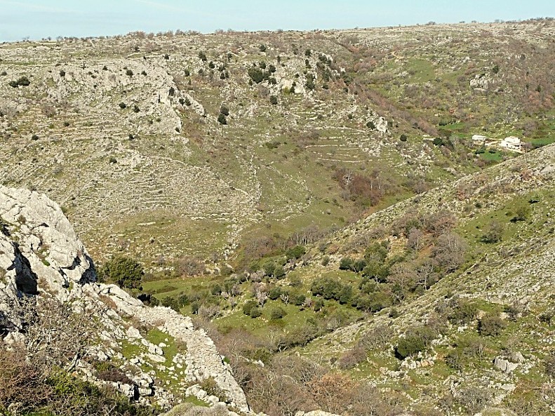 Monte Ividori con valle di Vituro...e vista sul Tavoliere